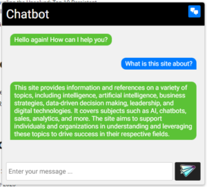 Chatbot ChatGPT - What is this site about?